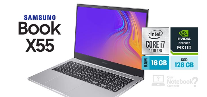 Notebook Samsung Book Intel i7 1165G7, RAM 16GB, SSD 1TB, Intel