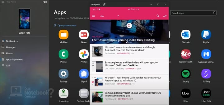Windows 10 apps Android smartphone