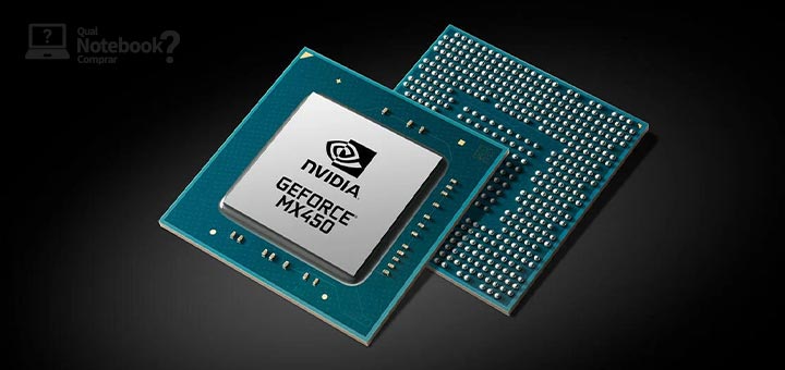GeForce MX450 placa de video GPU dedicada NVIDIA