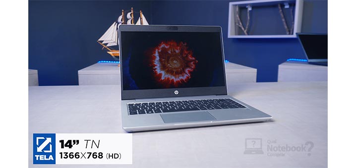 Unboxing HP ProBook 445 G7 tela 14 polegadas HD TN