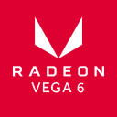 Placa de vídeo GPU integrada AMD Radeon Vega 6
