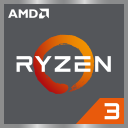 Processador CPU AMD Ryzen 3 3th gen 3ª terceira geração