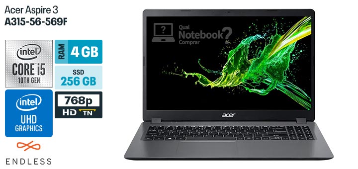 Acer Aspire 3 A315-56-569F especificacoes tecnicas ficha tecnica configuracoes