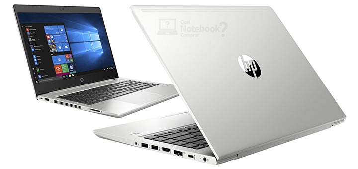 HP ProBook 400 Series G7 design visual acabamento