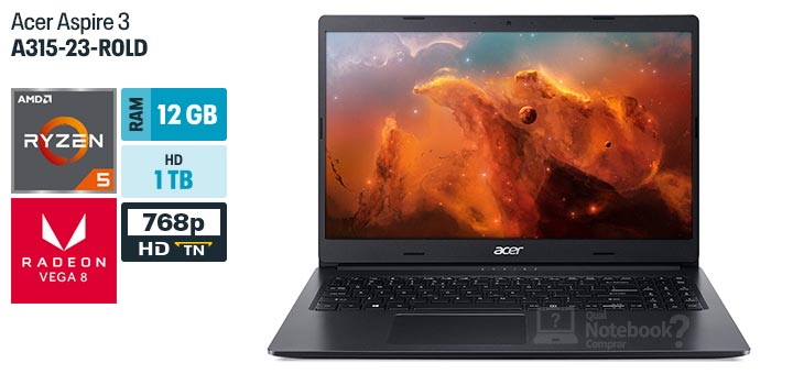 Acer Aspire 3 A315-23-R0LD especificacoes tecnicas ficha tecnica configuracoes