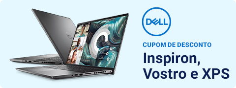 Cupom Dell Notebooks Inspiron, Vostro e XPS