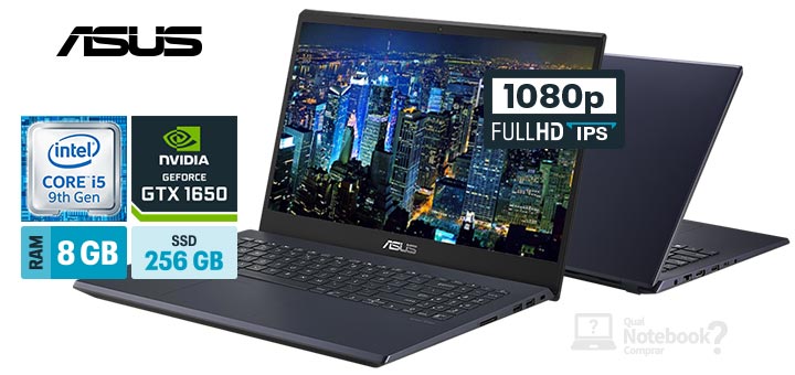 ASUS X571GT-AL887T capa Intel Core i5 9th RAM 8 GB SSD 256 GB GeForce GTX 1650 Full HD IPS 120 Hz