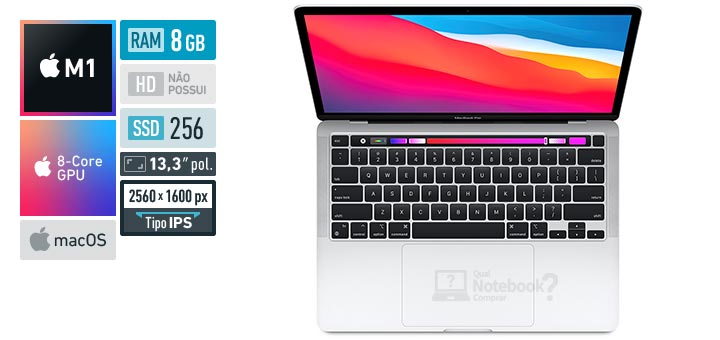 Apple MacBook Pro MYDA2BZA Apple M1 RAM 8 GB SSD 256 GB