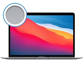 Notebook Apple MacBook Air M1 Cinza espacial