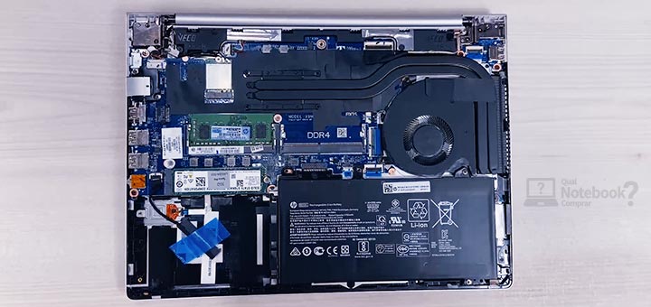 Review HP ProBook 445 G7 configuracoes hardware upgrades tampa aberta