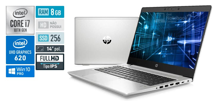 HP ProBook 440 G7 2B276LA Intel Core i7 10th RAM 8 GB SSD 256 GB 14 Full HD IPS