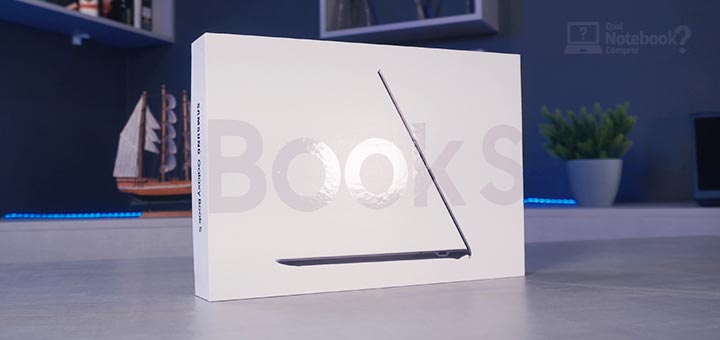 Unboxing Samsung Galaxy Book S caixa especial