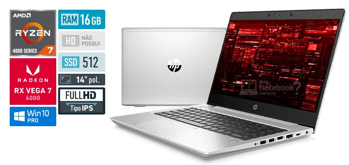 HP ProBook 445 G7 1H9A7LA AMD Ryzen 7 RAM 16 GB SSD 512 GB Full HD IPS