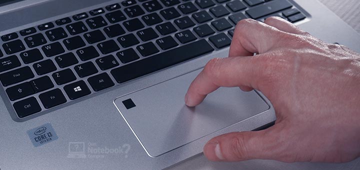 Unboxing Acer Aspire 3 A514-53 touchpad com leitor biometrico impressoes digitais