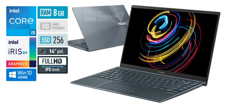 ASUS ZenBook 14 UX425EA-BM319T Intel Core i5 11th RAM 8 GB SSD 256 GB 14 Full HD IPS-Level