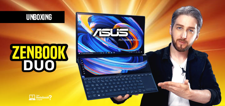 Unboxing ASUS ZenBook Duo 14 UX482 Notebook com DUAS TELAS