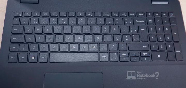 Unboxing Dell Inspiron 15 3000 i3501 teclado