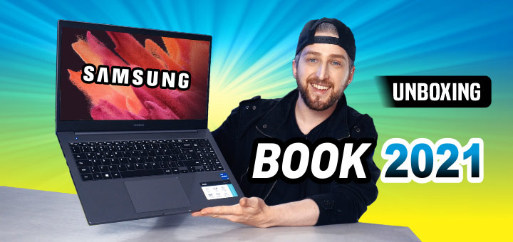 Unboxing Notebook Samsung Book 2021 Brasil bom e barato