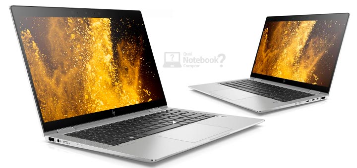 notebook HP EliteBook HP x360 1030 G portas de conexao entrada saida USB HDMI Thunderbolt
