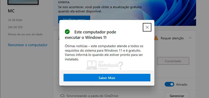 Windows 11: veja requisitos e se o seu computador é compatível