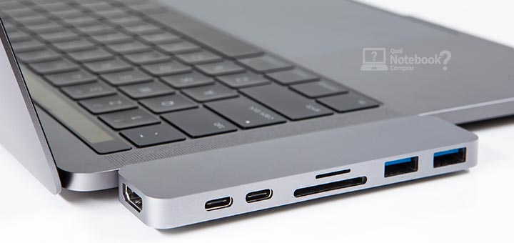 Acessorio notebook HUB USB C Thunderbolt 2