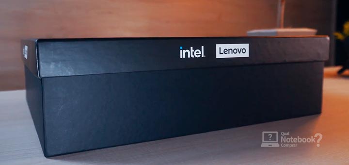 Unboxing ultrafino premium Lenovo Yoga 7i 82LW0001BR caixa exclusiva influencers