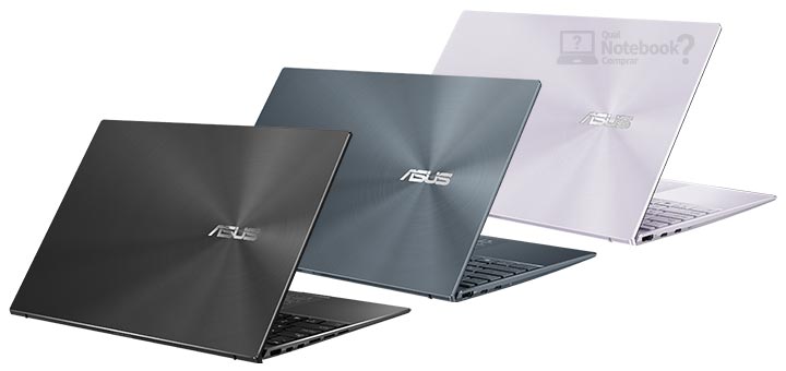 ASUS ZenBook 14X novas cores acabamento metal aluminio