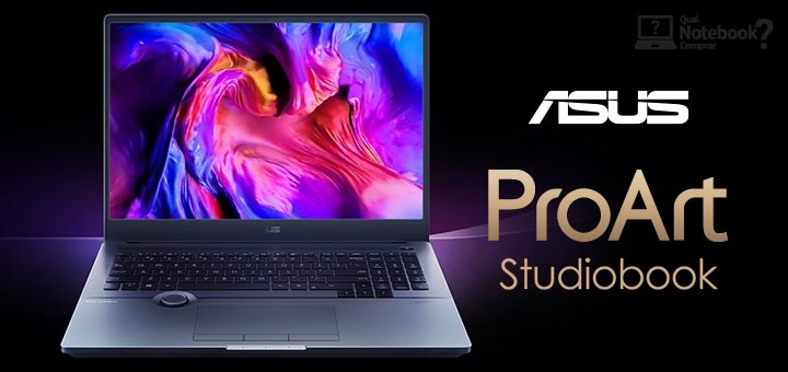 Notebooks profissionais ASUS ProArt StudioBook NVIDIA Quadro RTX