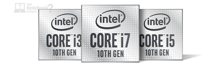 Processadores Intel 10th decima geracao Comet Lake Ice Lake selos adesivos