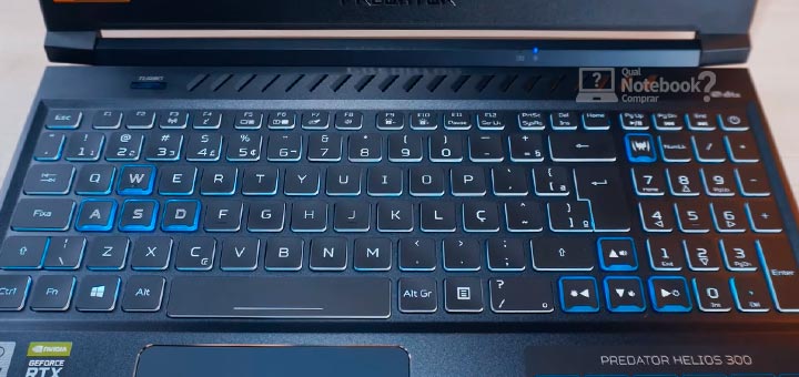Unboxing Acer Predator Helios 300 teclado abnt 2 retroiluminado