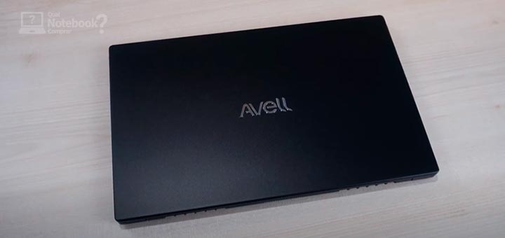 Unboxing Avell B-On tampa com logotipo