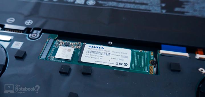review Avell B-On espaco para expansao SSD