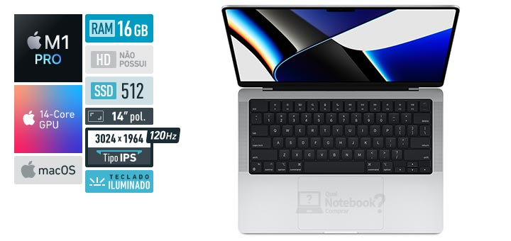 Apple MacBook Pro MKGR3BZ/A | M1 Pro 8-Core | M1 14-Core GPU