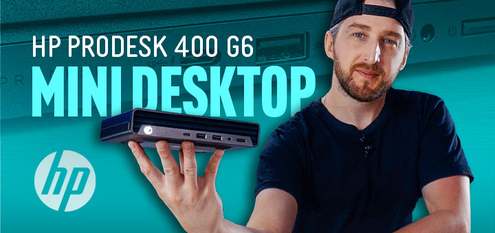 Unboxing do mini desktop HP ProDesk 400 G6