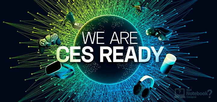 CES Consumer Eletronics Show 2022 imagem falando we are ces ready nos estamos preparados para o ces