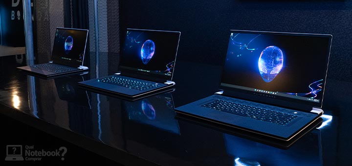 Dell CES 2022 Novos notebooks Alienware