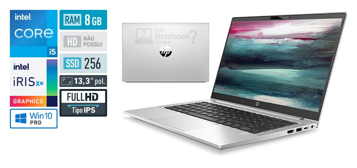 HP ProBook 630 G8 47D76LA Intel Core i5 11th RAM 8 GB SSD 256 GB Full HD IPS Windows 10 Pro