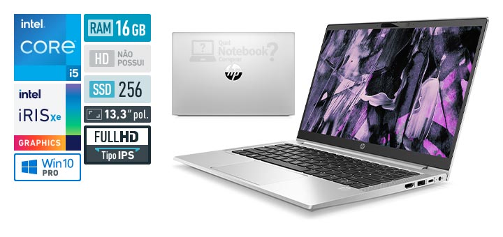 HP ProBook 630 G8 47D77LA Intel Core i5 RAM 16 GB SSD 256 GB Full HD IPS Windows 10 Pro