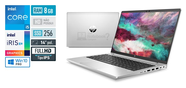 HP ProBook 640 G8 44Y25LA Intel Core i5 11th RAM 8 GB SSD 256 GB Full HD IPS Windows 10 Pro