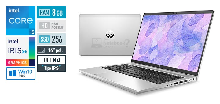 HP ProBook 640 G8 47D70LA Intel Core i5 11th RAM 8 GB SSD 256 GB Full HD IPS Windows 10 Pro