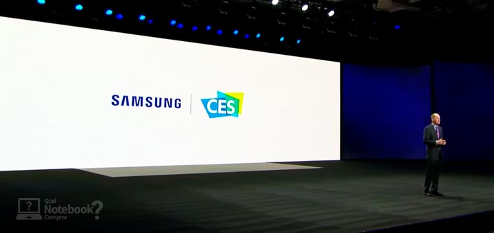 Samsung CES 2022 imagem da apresentacao