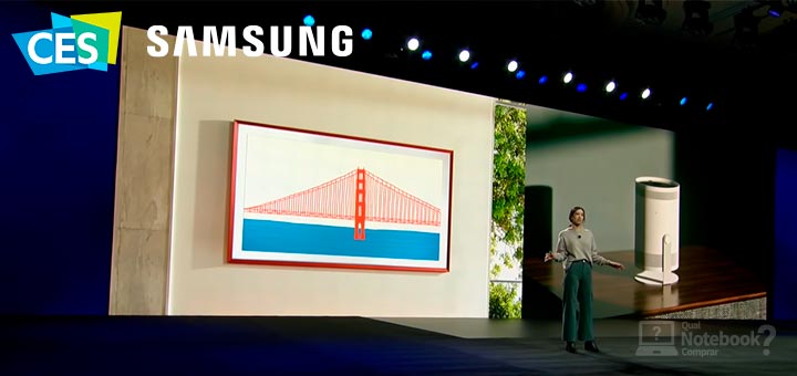 Samsung CES 2022 imagem de capa