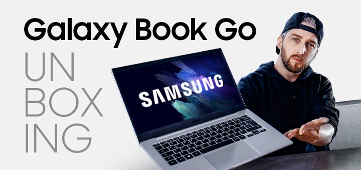 Unboxing notebook Samsung Galaxy Book Go NP340XLA-K02BR primeiras impressões