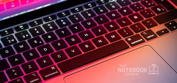 Notebook Apple MacBook Air M1 teclado retroiluminado