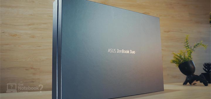 ASUS ZenBook Pro Duo 15 OLED UX582 - Caixa interna do notebook