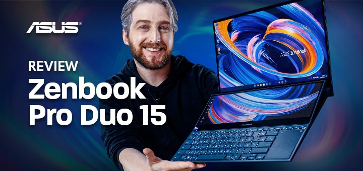 Review ASUS ZenBook Pro Duo 15 UX582 análise completa