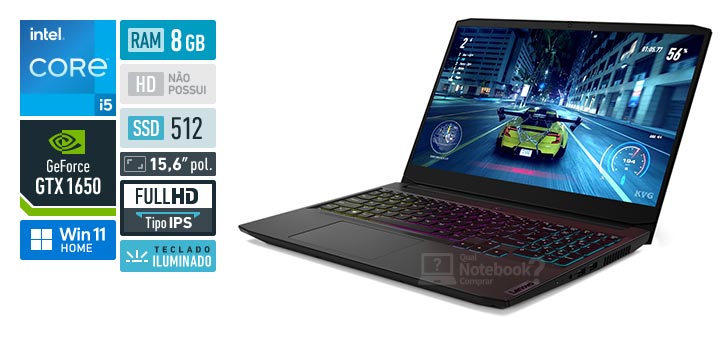 NOTEBOOK COM INTEL I7, 8GB RAM, HD 500 GB, TELA 15.6 PRATA - Brazil PC