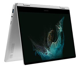 Notebook Samsung Galaxy Book2 360 Prata