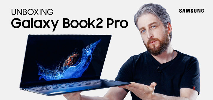 Unboxing Samsung Galaxy Book2 Pro