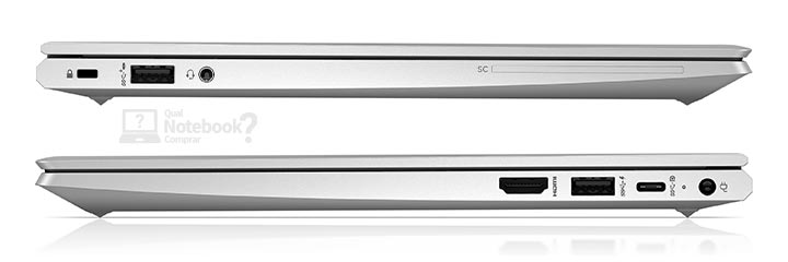 HP ProBook 630 G8 portas conexoes entradas saidas